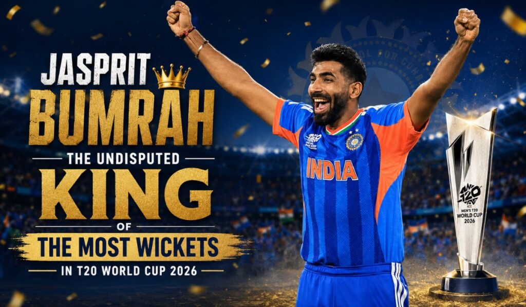 Jasprit Bumrah - The Undisputed King of the Most Wickets in T20 World Cup 2026