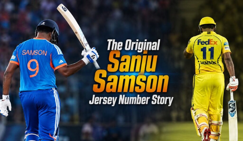 The Original Sanju Samson Jersey Number Story
