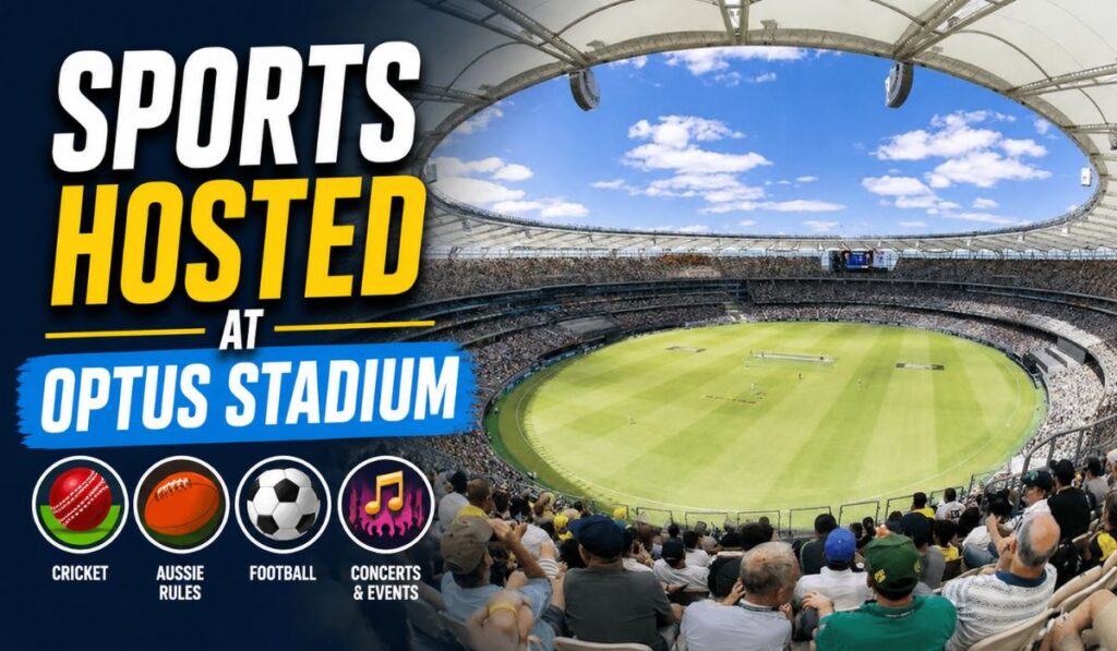 Sports Hosted at Optus Stadium