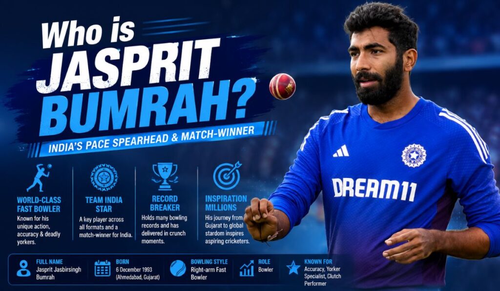 Who is Jasprit Bumrah