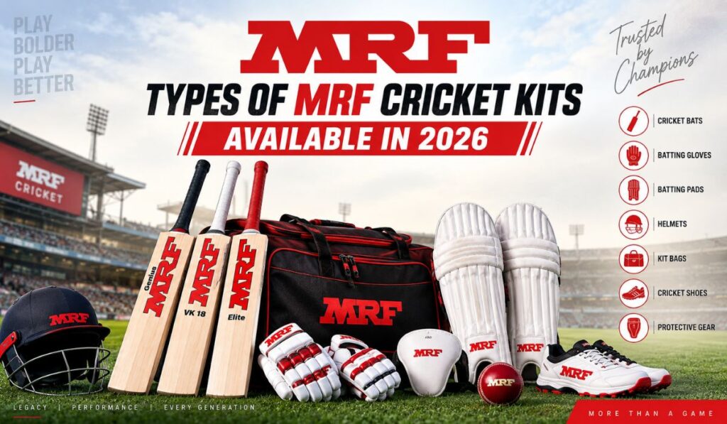 Types of MRF Cricket Kits Available in 2026