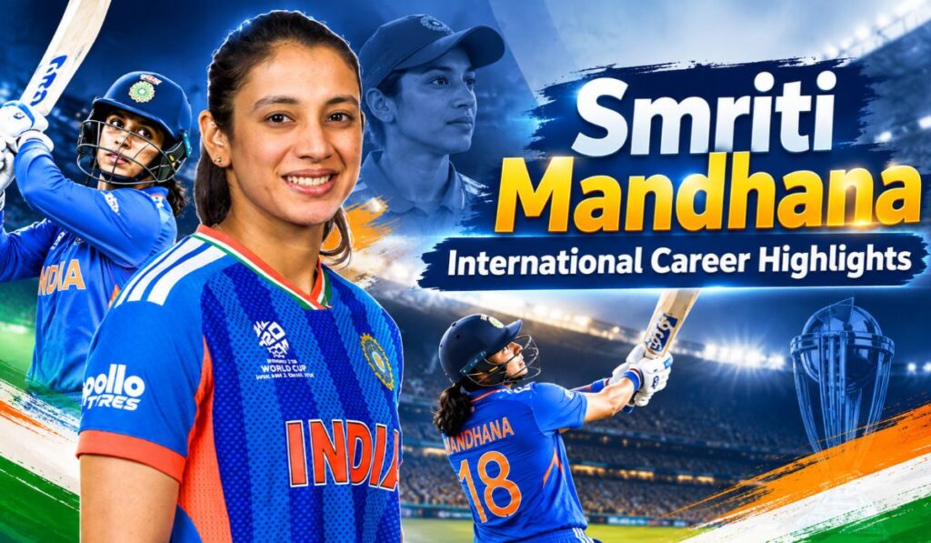 Smriti Mandhana International Career Highlights