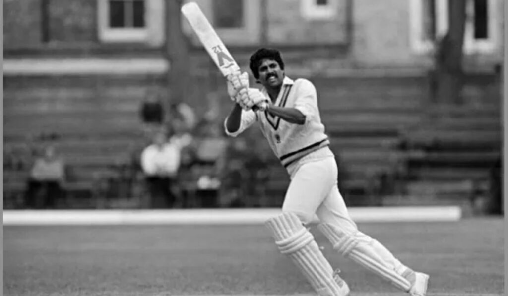 1983 World Cup Kapil Dev 175 Scorecard
