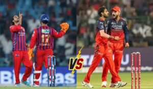 Lucknow Super Giants vs Royal Challengers Bengaluru Standings, Timeline and Head to Head