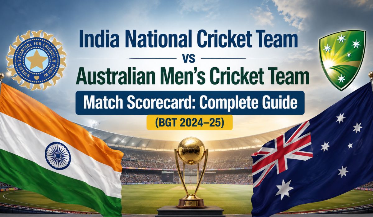 India National Cricket Team vs Australian Men's Cricket Team Match Scorecard