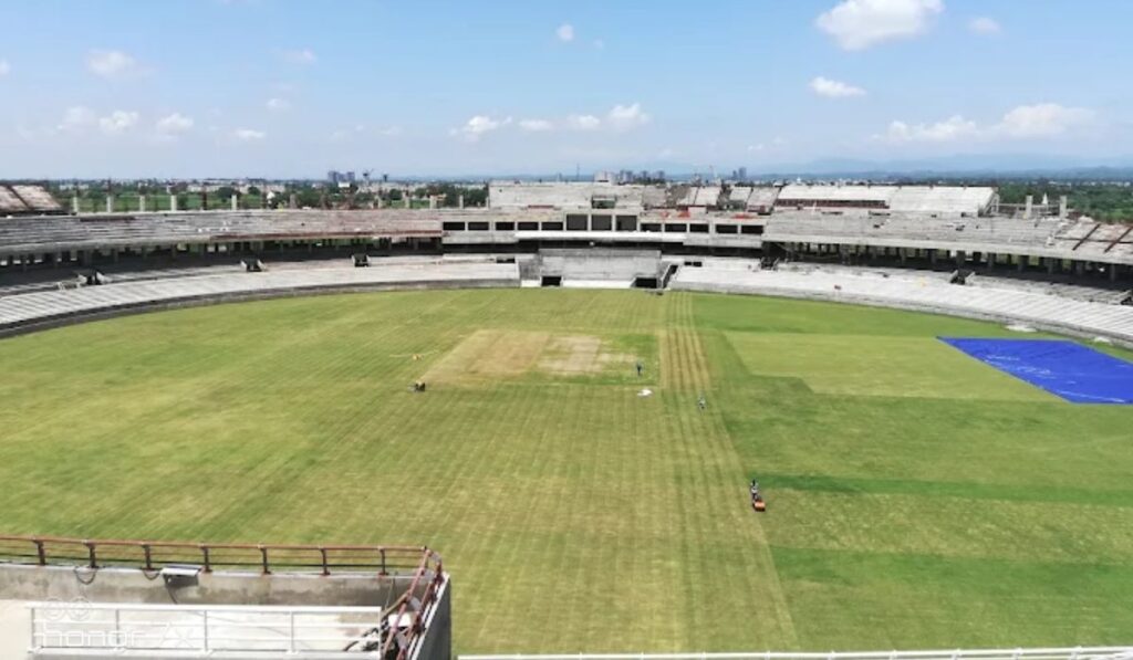 Maharaja Yadavindra Singh International Cricket Stadium Boundary Length