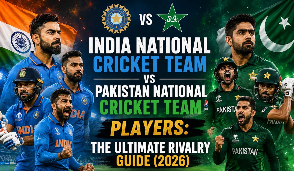 India National Cricket Team vs Pakistan National Cricket Team Players