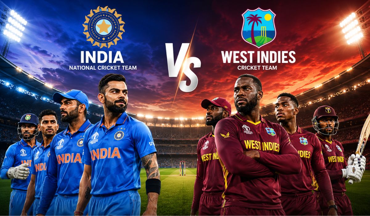 India National Cricket Team vs West Indies Cricket Team Match Scorecard