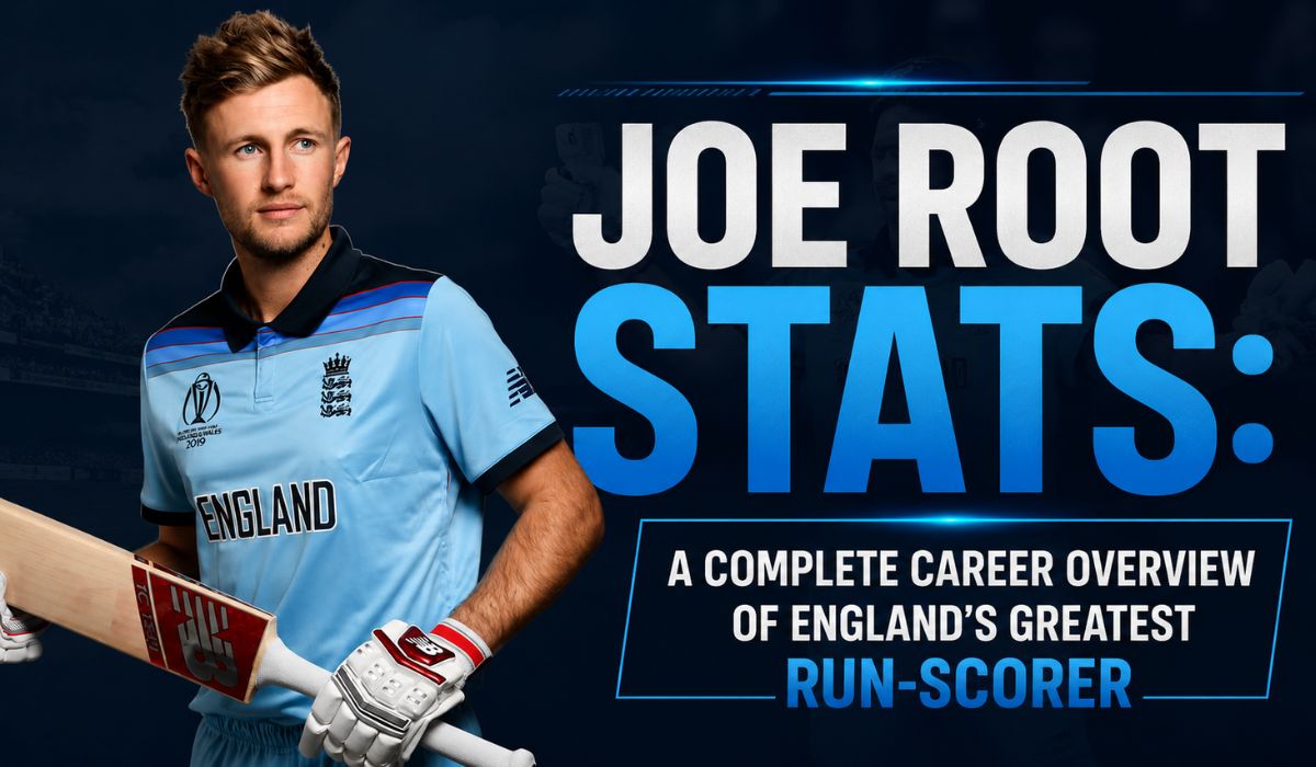 Joe Root Stats A Complete Career Overview of England's Greatest Run-Scorer