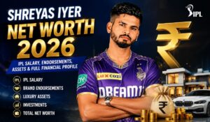 Shreyas Iyer Net Worth 2026: IPL Salary, Endorsements, Assets and Full Financial Profile