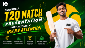 Building a T20 match presentation that actually holds attention