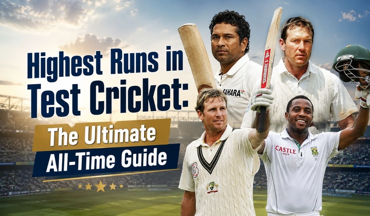 Highest Runs in Test Cricket