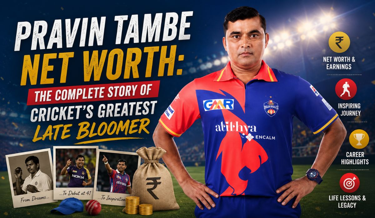 Pravin Tambe Net Worth