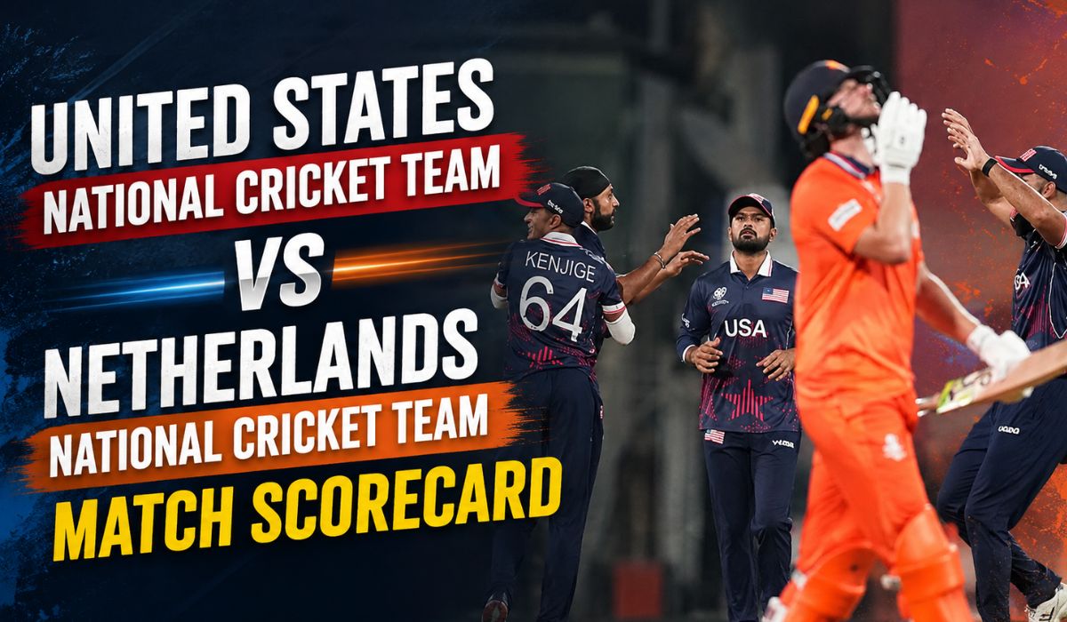 United States National Cricket Team vs Netherlands National Cricket Team Match Scorecard