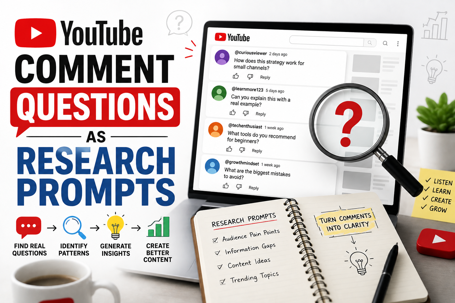 YouTube Comment Questions as Research Prompts