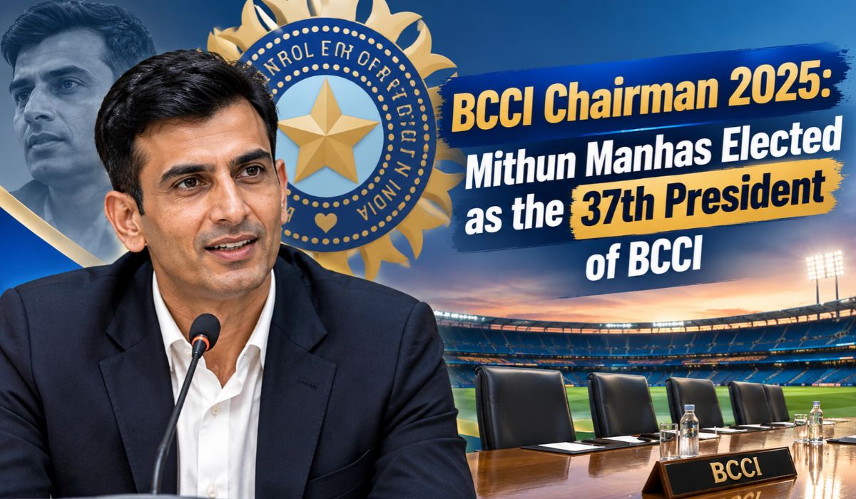BCCI Chairman 2025