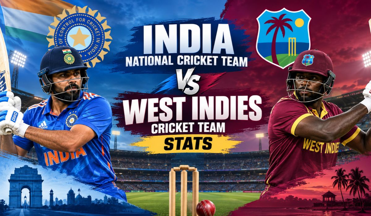 India National Cricket Team vs West Indies Cricket Team Stats