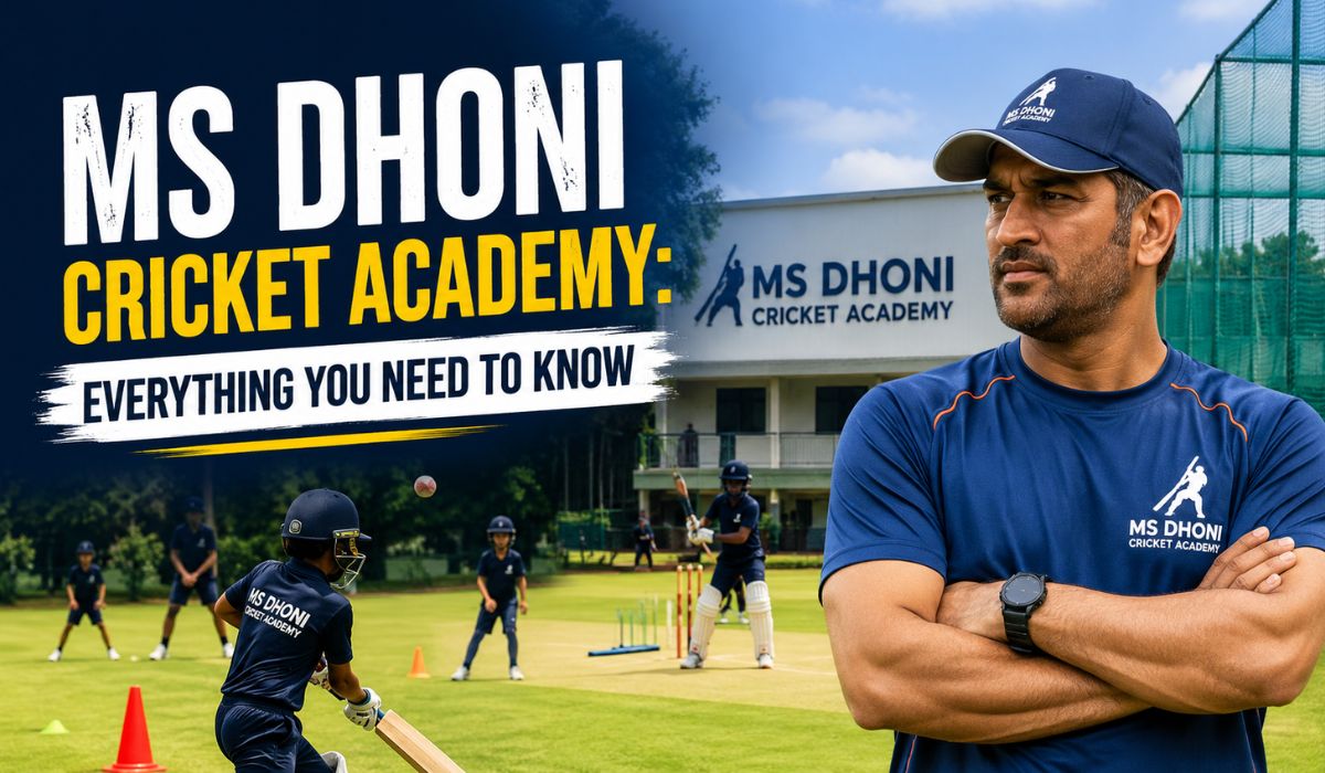 MS Dhoni Cricket Academy Everything You Need to Know
