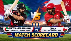 United Arab Emirates National Cricket Team vs Oman National Cricket Team Match Scorecard: A Complete Overview