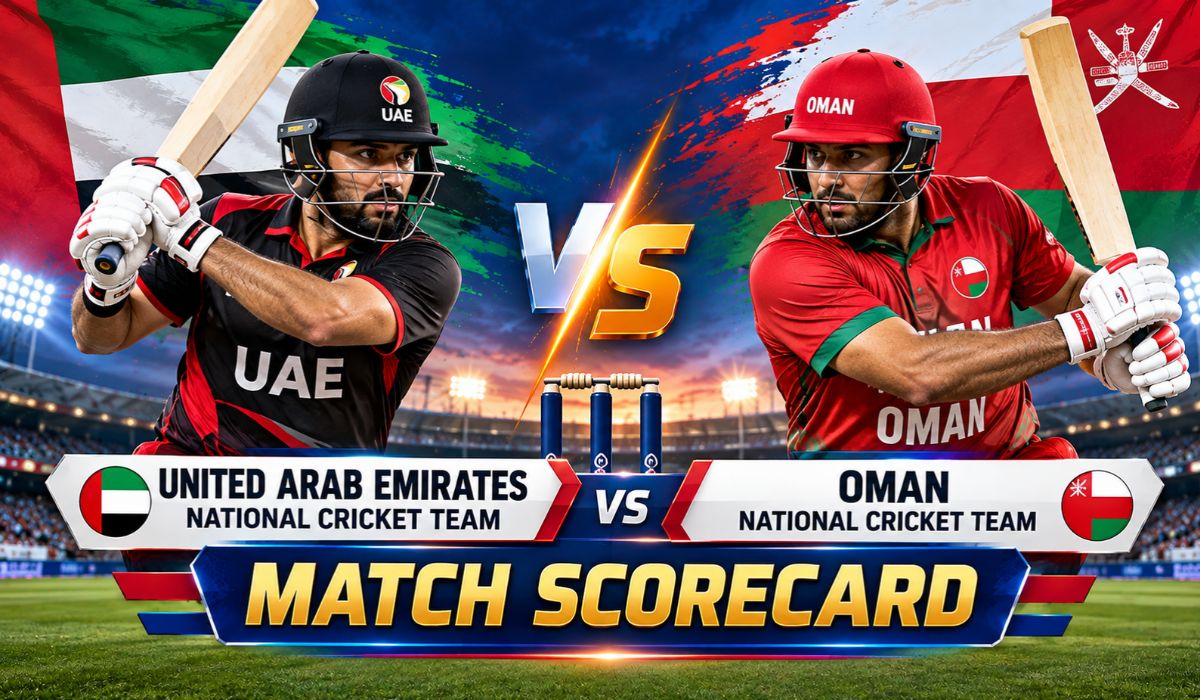 United Arab Emirates National Cricket Team vs Oman National Cricket Team Match Scorecard
