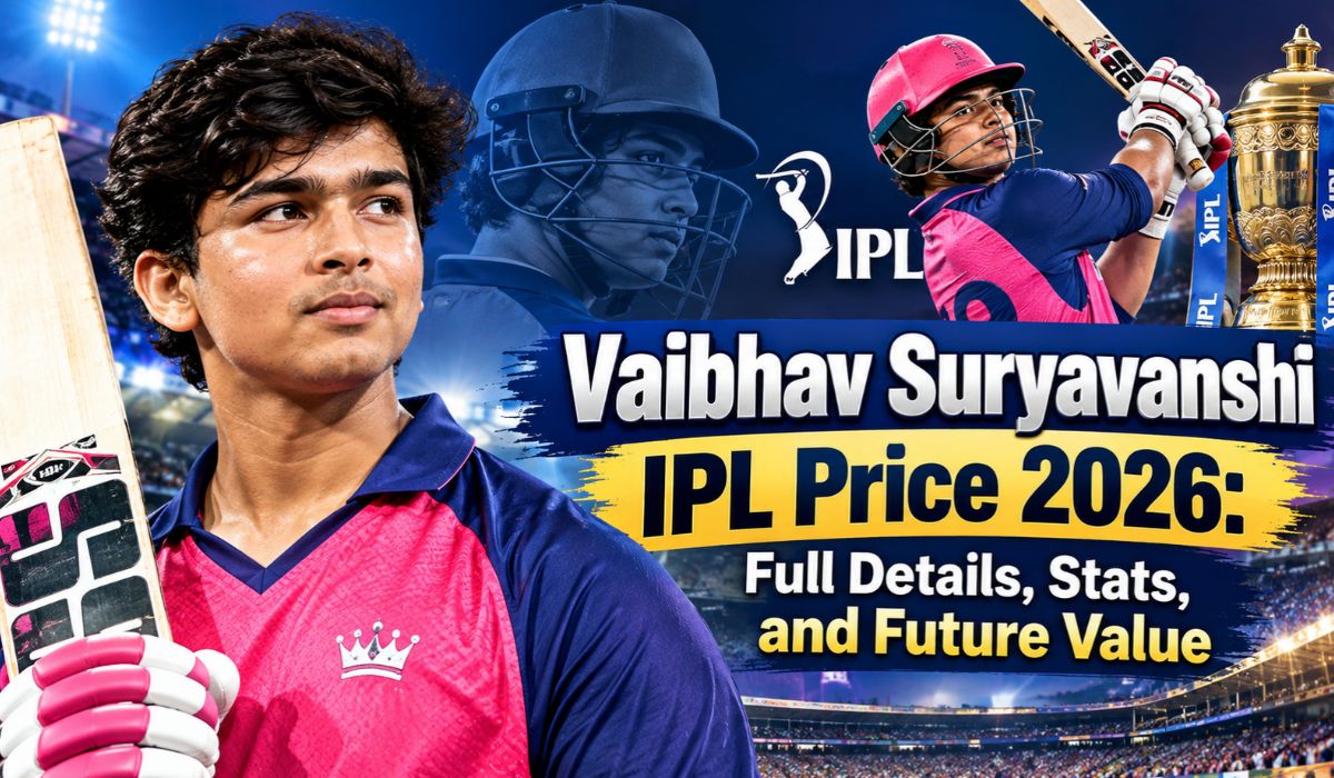 Vaibhav Suryavanshi IPL Price 2026