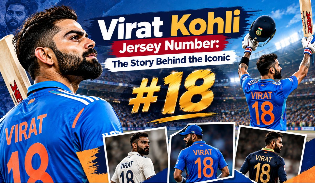 Virat Kohli Jersey Number
