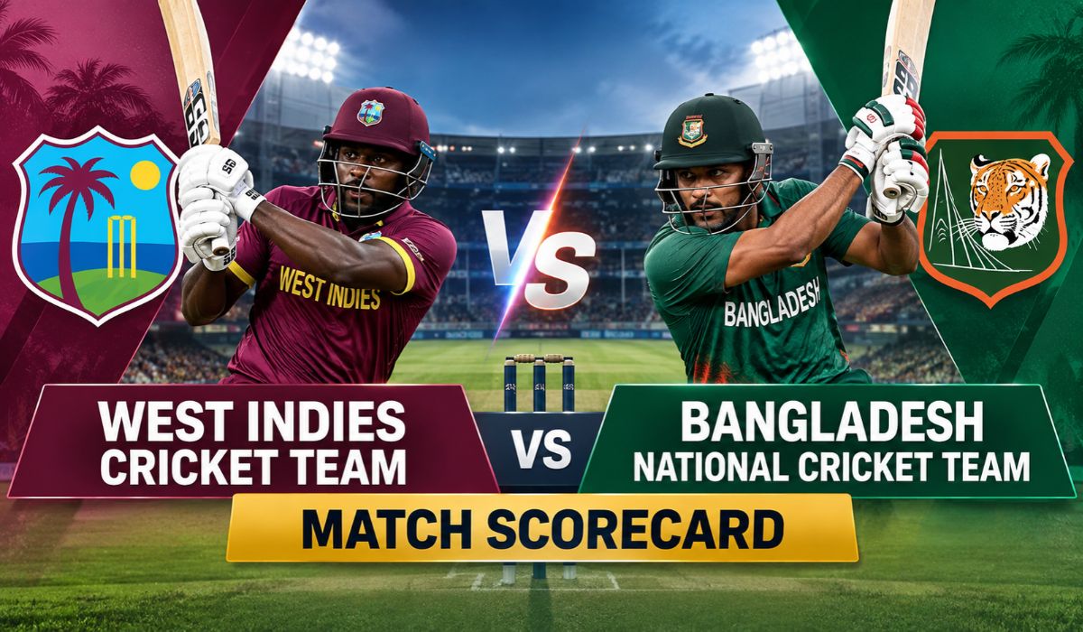 West Indies Cricket Team vs Bangladesh National Cricket Team Match Scorecard