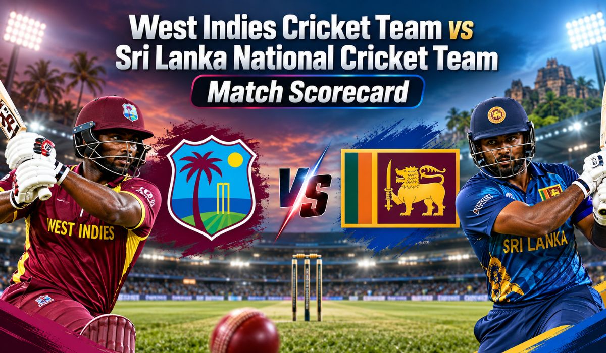 West Indies Cricket Team vs Sri Lanka National Cricket Team Match Scorecard