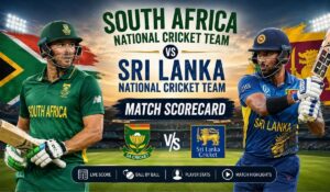 South Africa National Cricket Team vs Sri Lanka National Cricket Team Match Scorecard