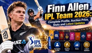 Finn Allen IPL Team 2026: Complete Profile, Auction Price, Stats and Latest Updates