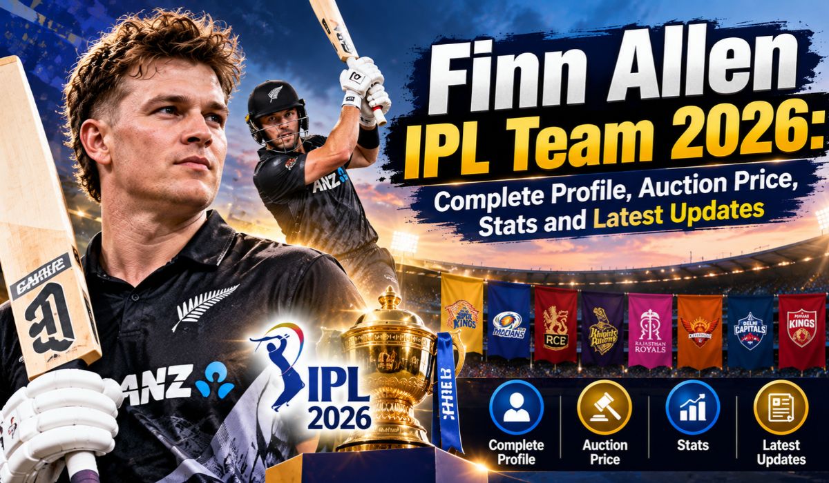 Finn Allen IPL Team 2026