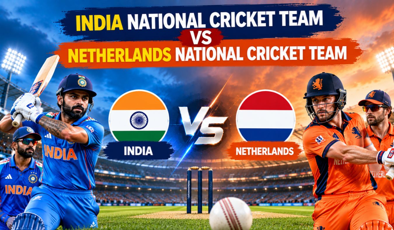 India National Cricket Team vs Netherlands National Cricket Team
