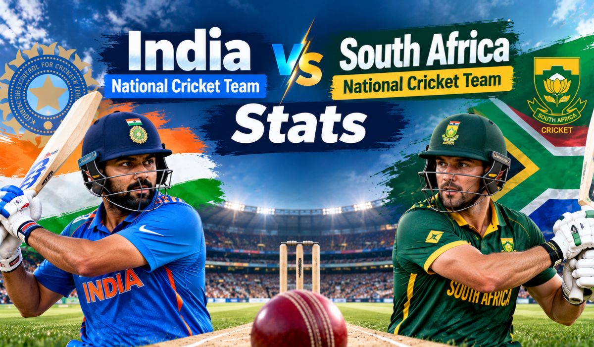 India National Cricket Team vs South Africa National Cricket Team Stats