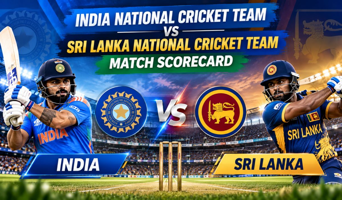India National Cricket Team vs Sri Lanka National Cricket Team Match Scorecard