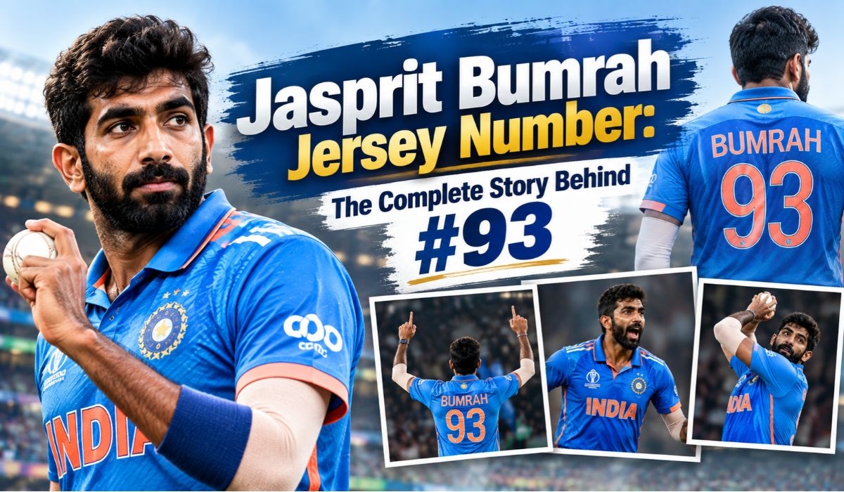 Jasprit Bumrah Jersey Number