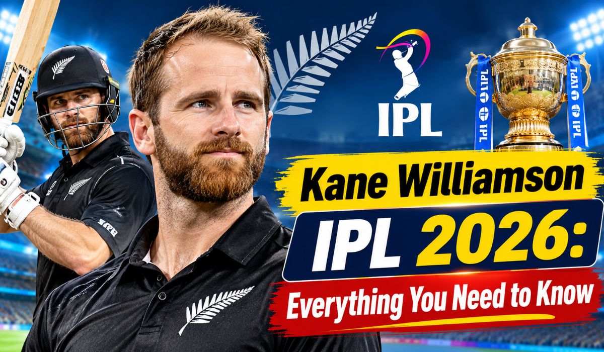Kane Williamson IPL 2026
