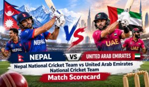 Nepal National Cricket Team vs United Arab Emirates National Cricket Team Match Scorecard