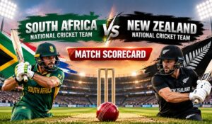 South Africa National Cricket Team vs New Zealand National Cricket Team Match Scorecard: Complete Analysis